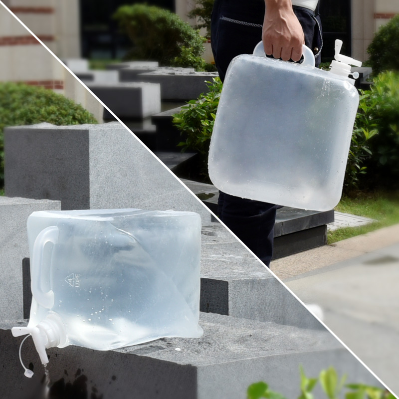 Water Bag Collapsible - Sac à eau pliable en plastique