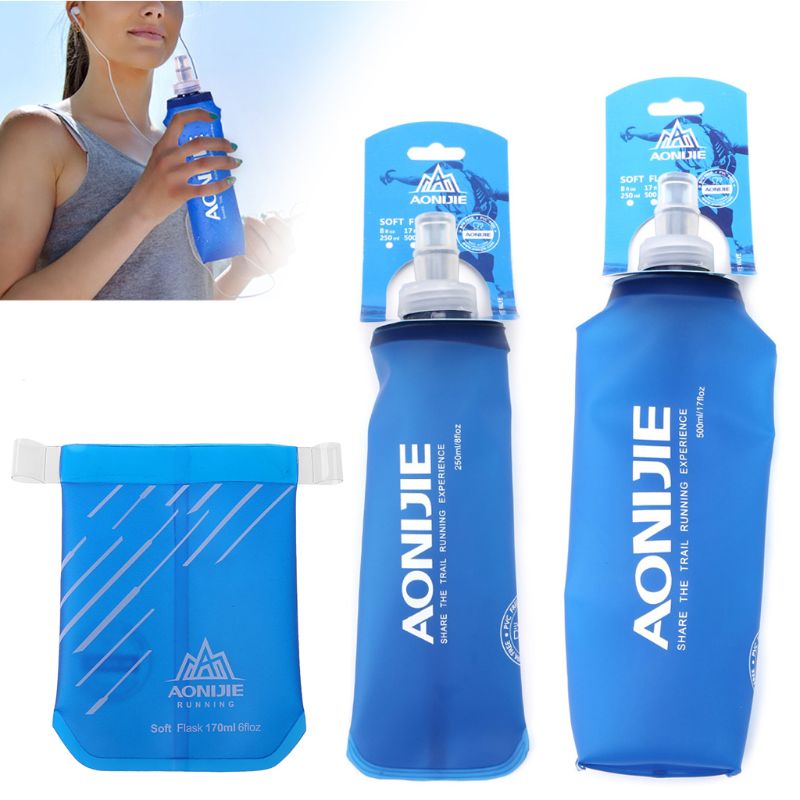 Water Bag Collapsible - Bouteille d'eau en biseau pour Sports