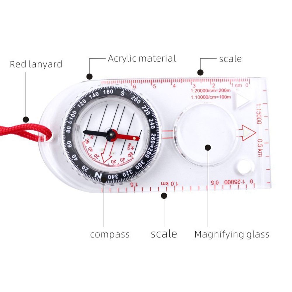 Plaque de base d'orientation,  - Compass Lensatic avis et prix