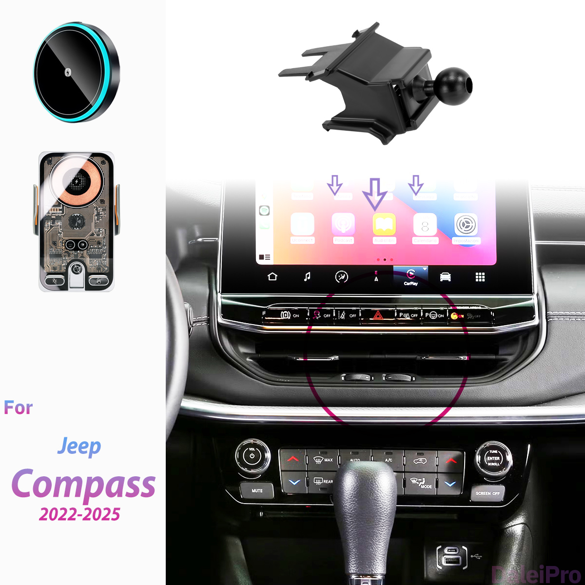 Support de téléphone pour voit - Compass Lensatic avis et prix