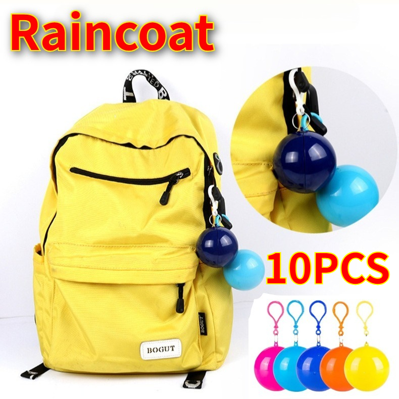 Lot de 10 mini ponchos de plui - Emergency Poncho Rain avis et prix