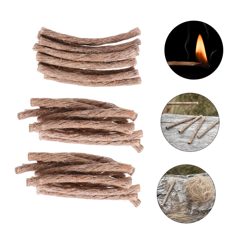 Mèche de survie en chanvre, co - Fire Starting Kit avis et prix