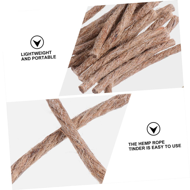 Mèche de survie en chanvre, co - Fire Starting Kit avis et prix
