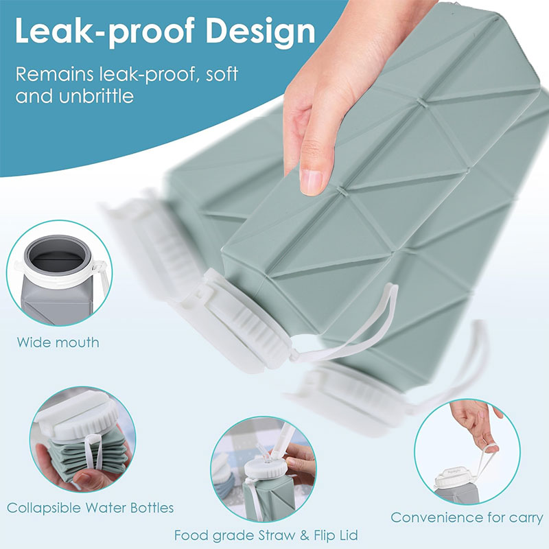 Bouteille d'eau pliable de 620 - Water Bag Collapsible avis et prix