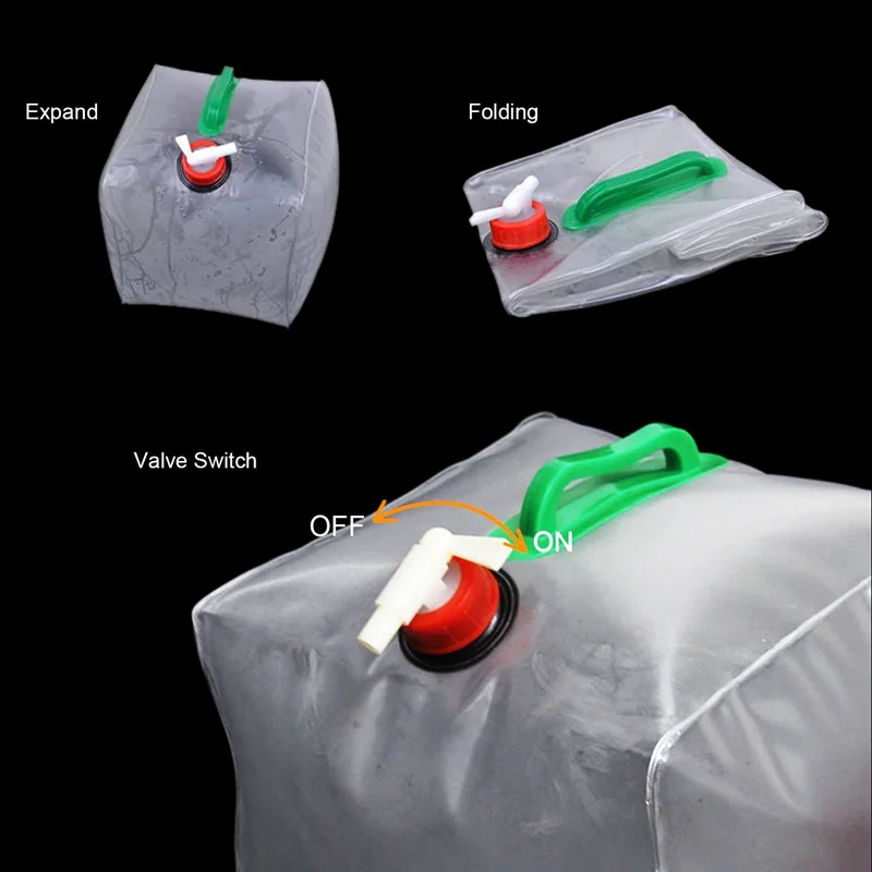 Bidon d'eau pliable, bidon d'e - Water Bag Collapsible avis et prix
