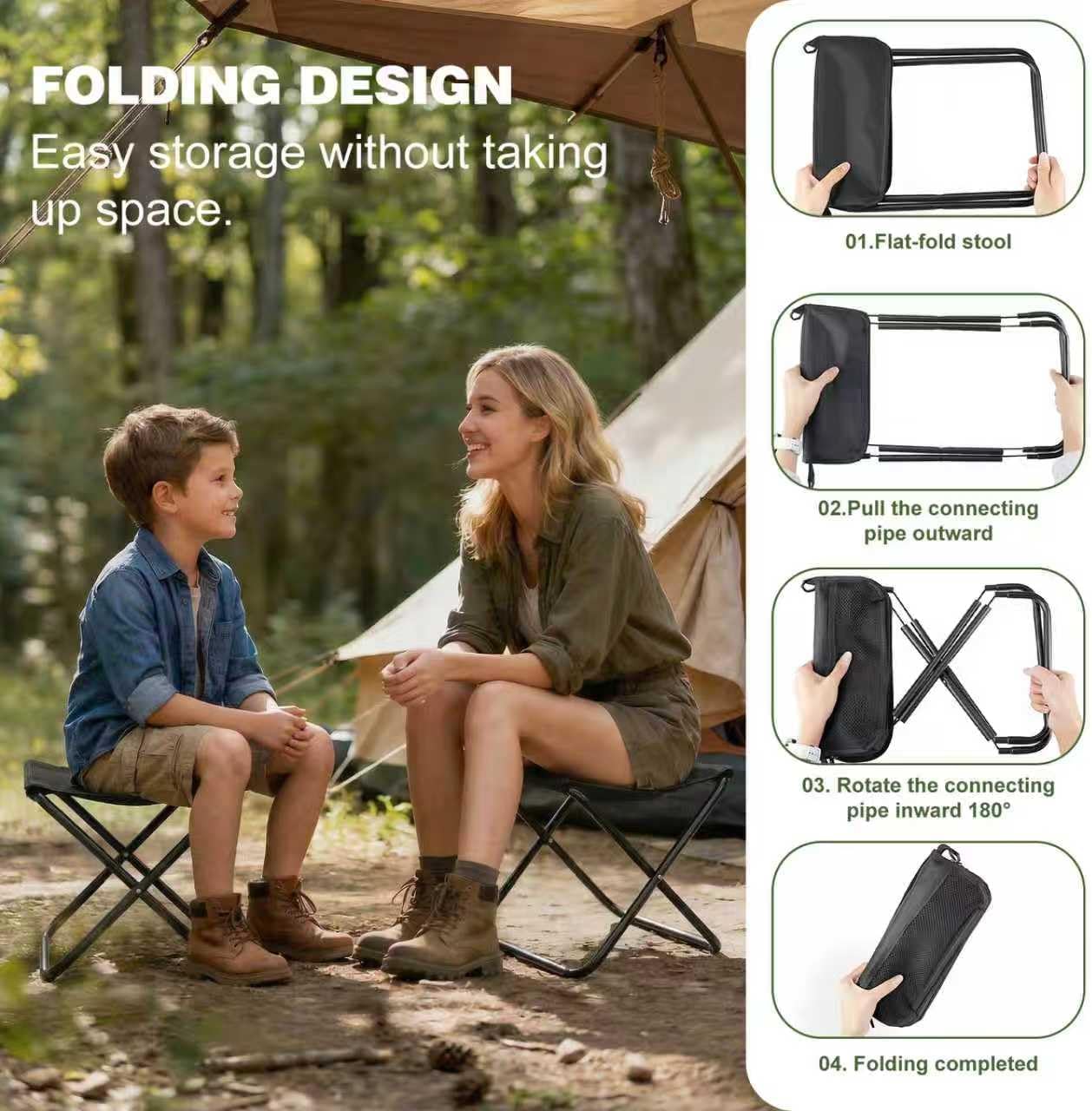 Tabouret de camping portable G - Fishing Kit Compact avis et prix