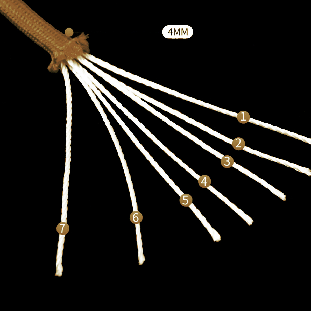 550 Paracorde corde Parachute  - Para Cord 1000Ft avis et prix