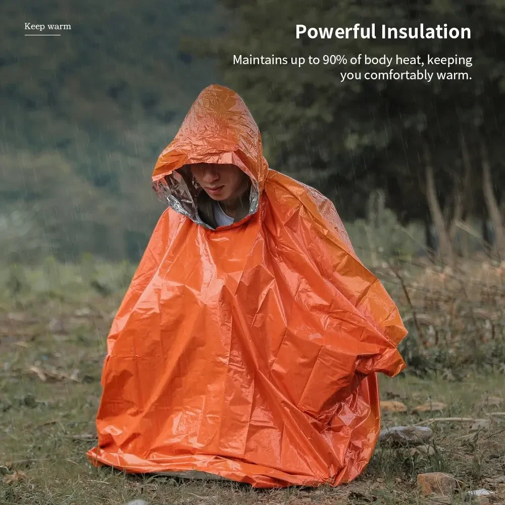 Poncho imperméable d'urgence,  - Emergency Poncho Rain avis et prix