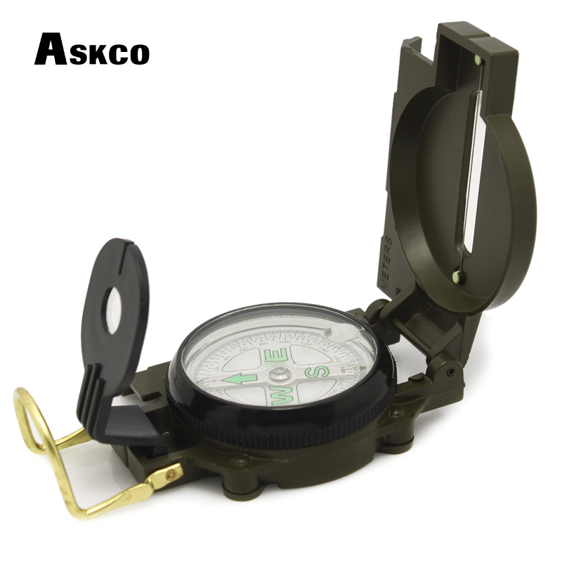 Boussole de camping pliable en - Compass Lensatic avis et prix