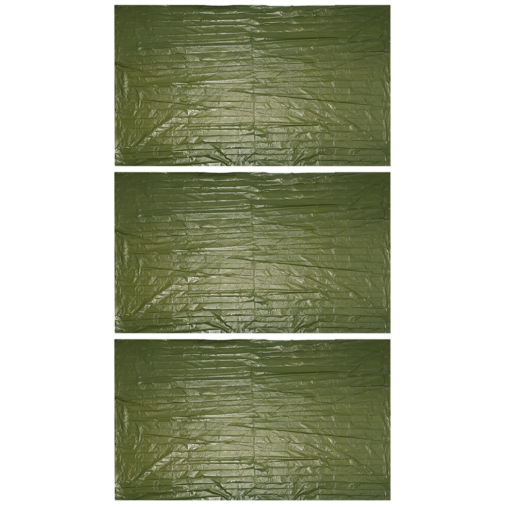 3 pièces de couvertures d'urge - Survival Blanket Reflective avis et prix